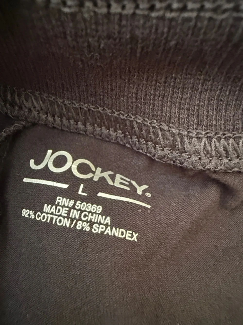 Jockey Black Capri Jogger Pants Sz large - Picture 5 of 5